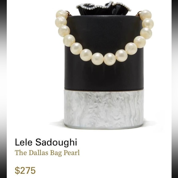 Lele Sadoughi Dallas Bag Pearl - Picture 4 of 6